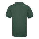 437YR JERZEES SpotShield™ Youth 50/50 Polo Forest Green