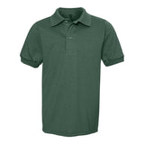 437YR JERZEES SpotShield™ Youth 50/50 Polo Forest Green