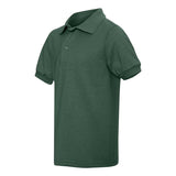 437YR JERZEES SpotShield™ Youth 50/50 Polo Forest Green