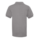 437YR JERZEES SpotShield™ Youth 50/50 Polo Oxford