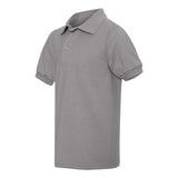 437YR JERZEES SpotShield™ Youth 50/50 Polo Oxford