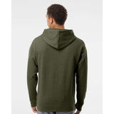 SS4500 Independent Trading Co. Midweight Hooded Sweatshirt Army Heather