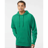 SS4500 Independent Trading Co. Midweight Hooded Sweatshirt Kelly Green Heather