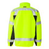 WB100-101 Kishigo Premium Black Series® Windbreaker Lime