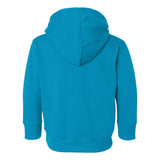 3326 Rabbit Skins Toddler Pullover Fleece Hoodie Turquoise