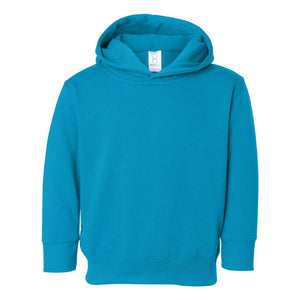 3326 Rabbit Skins Toddler Pullover Fleece Hoodie Turquoise