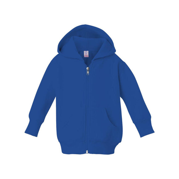 3446 Rabbit Skins Infant Full-Zip Fleece Hoodie Royal