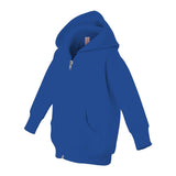 3446 Rabbit Skins Infant Full-Zip Fleece Hoodie Royal