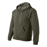 18700 Gildan Heavy Blend™ Vintage Full-Zip Hooded Sweatshirt Moss