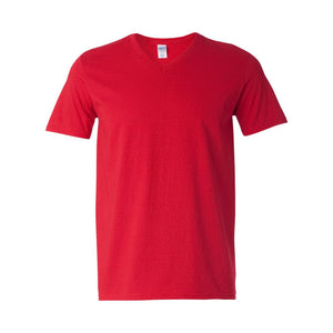 64V00 Gildan Softstyle® V-Neck T-Shirt Cherry Red