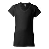 64V00L Gildan Softstyle® Women’s V-Neck T-Shirt Black