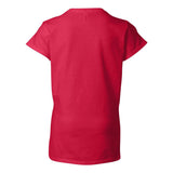 64V00L Gildan Softstyle® Women’s V-Neck T-Shirt Cherry Red