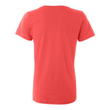 392 Anvil Women's Featherweight V-Neck T-Shirt Coral