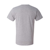 982 Anvil Lightweight V-Neck T-Shirt Heather Grey