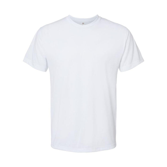 1910 SubliVie Polyester Sublimation Tee White