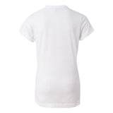 1610 SubliVie Junior Fit Polyester Sublimation Tee White