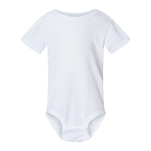 4610 SubliVie Infant Polyester Sublimation Bodysuit White