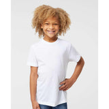 1210 SubliVie Youth Polyester Sublimation Tee White