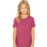 3001Y BELLA + CANVAS Youth Jersey Tee Berry