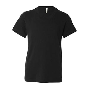 3001Y BELLA + CANVAS Youth Jersey Tee Black