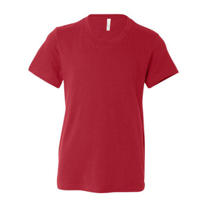 3001Y BELLA + CANVAS Youth Jersey Tee Red