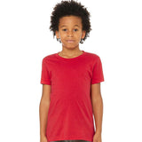 3001Y BELLA + CANVAS Youth Jersey Tee Red