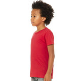 3001Y BELLA + CANVAS Youth Jersey Tee Red