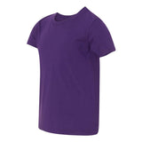 3001Y BELLA + CANVAS Youth Jersey Tee Team Purple