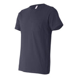 3021 BELLA + CANVAS Jersey Pocket Tee Navy