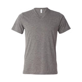 3415 BELLA + CANVAS Triblend V-Neck Short Sleeve Tee Grey Triblend