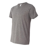 3415 BELLA + CANVAS Triblend V-Neck Short Sleeve Tee Grey Triblend