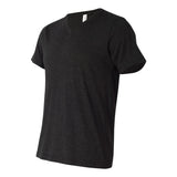 3415 BELLA + CANVAS Triblend V-Neck Short Sleeve Tee Charcoal Black Triblend