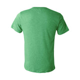 3415 BELLA + CANVAS Triblend V-Neck Short Sleeve Tee Green Triblend