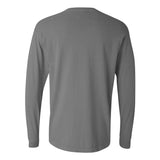 6014 Comfort Colors Garment-Dyed Heavyweight Long Sleeve T-Shirt Grey