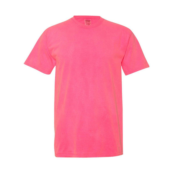 1717 Comfort Colors Garment-Dyed Heavyweight T-Shirt Neon Pink