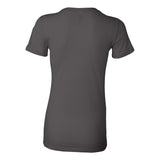 6004 BELLA + CANVAS Women's Slim Fit Tee Asphalt