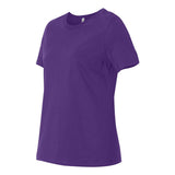 6400 BELLA + CANVAS Women’s Relaxed Jersey Tee Team Purple