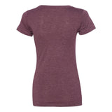 8413 BELLA + CANVAS Women's Triblend Tee Maroon Triblend