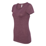 8413 BELLA + CANVAS Women's Triblend Tee Maroon Triblend