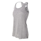 8800 BELLA + CANVAS Women's Flowy Racerback Tank Athletic Heather