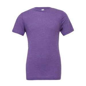 3413 BELLA + CANVAS Triblend Tee Purple Triblend