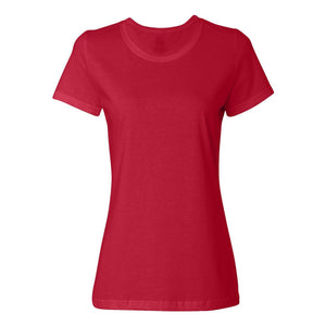 L3930R Fruit of the Loom HD Cotton Women's Short Sleeve T-Shirt True Red