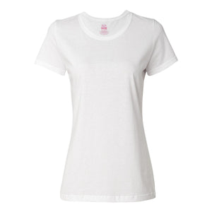 L3930R Fruit of the Loom HD Cotton Women's Short Sleeve T-Shirt White