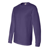 4930R Fruit of the Loom HD Cotton Long Sleeve T-Shirt Purple