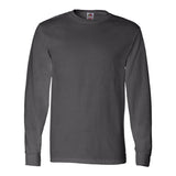 4930R Fruit of the Loom HD Cotton Long Sleeve T-Shirt Charcoal Grey