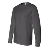 4930R Fruit of the Loom HD Cotton Long Sleeve T-Shirt Charcoal Grey