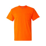 29MPR JERZEES Dri-Power® 50/50 T-Shirt with a Pocket Safety Orange