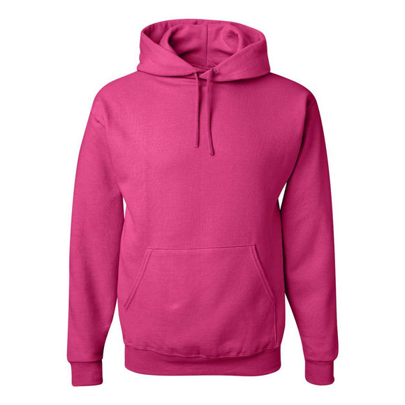 996MR JERZEES NuBlend® Hooded Sweatshirt Cyber Pink