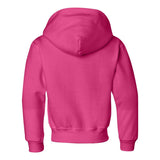 996YR JERZEES NuBlend® Youth Hooded Sweatshirt Cyber Pink