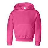 996YR JERZEES NuBlend® Youth Hooded Sweatshirt Cyber Pink